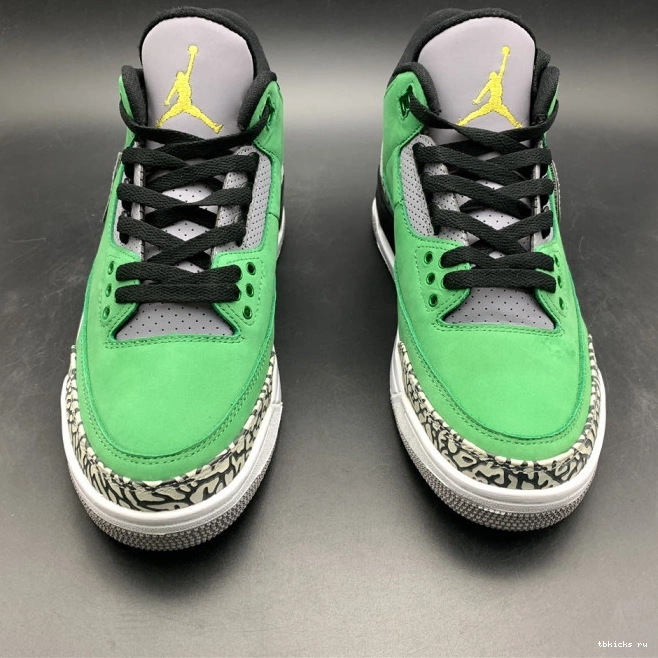 Rep TB Retro Jordan PE 3 AJ3 Ducks Air Oregon 867493 shoes Tinker 0817
